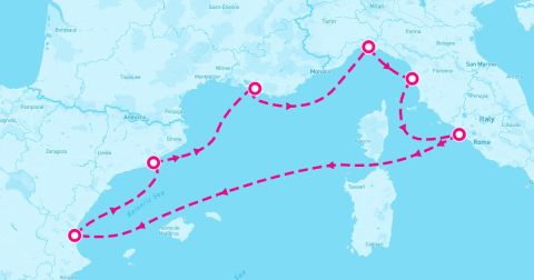 Marseille Cruise Port - 7 Night Western Mediterranean (Marseille Roundtrip)