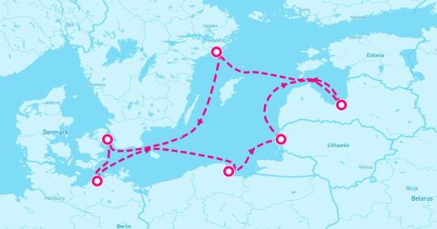 Gdynia Cruise Port - 7 Night Northern Europe (Copenhagen Roundtrip)