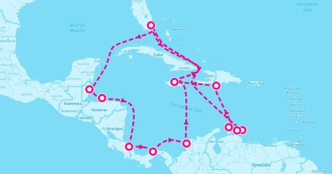Puerto Limon Cruise Port - 21 Night Caribbean & Bahamas (Miami Roundtrip)