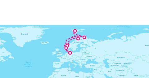 Longyearbyen Cruise Port - 14 Night Northern Europe (Hamburg Roundtrip)