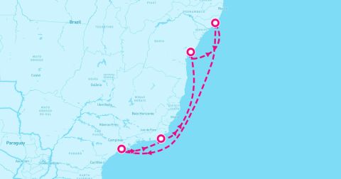 Maceio Cruise Port - 7 Night South America (Maceio Roundtrip)