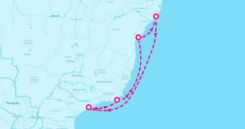 Buzios Cruise Port - 7 Night South America (Santos Roundtrip)