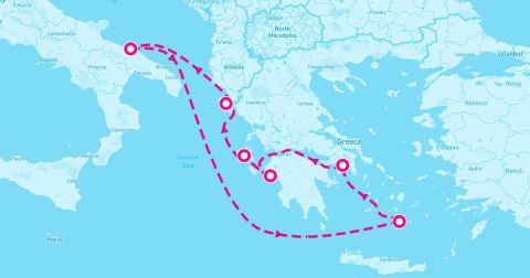 Cephalonia Cruise Port - 7 Night Eastern Mediterranean (Bari Roundtrip)