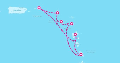 Basseterre Cruise Port - 7 Night Southern Caribbean (Fort De France Roundtrip)