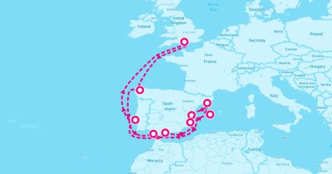 La Coruna Cruise Port - 14 Night Northern Europe (Southampton Roundtrip)