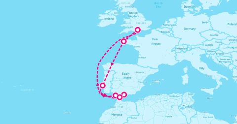Brest Cruise Port - 9 Night Northern Europe (Southampton Roundtrip)