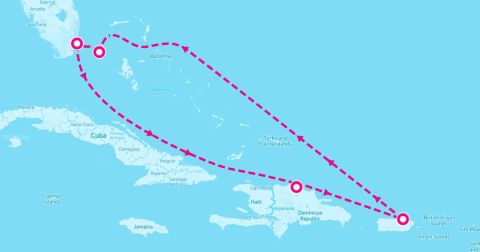 Puerto Plata Cruise Port - 7 Night Caribbean & Bahamas (Miami Roundtrip)