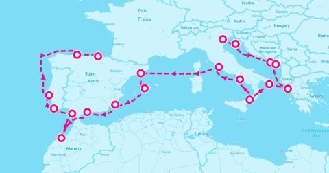 Pula Cruise Port - 20 Night Adriatic & Iberia Discovery (Venice To Bilbao)