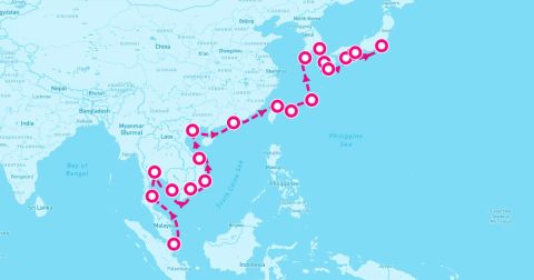 Kyoto Kobe Japan Cruise Port - 28 Night Silk Roads To Samurai (Singapore To Tokyo)