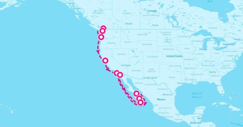 Pichilingue Cruise Port - 14 Night Baja Peninsula Wine Country & Pacific Northwest (San Diego To Vancouver)