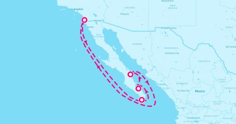Pichilingue Cruise Port - 7 Night Baja Peninsula & Sea Of Cortez (San Diego Roundtrip)