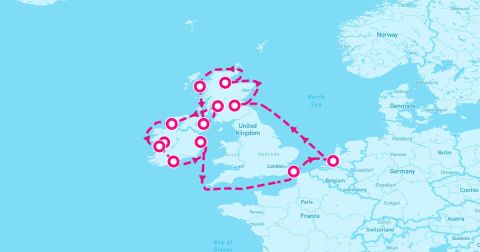 Cliffs of Moher Cruise Port - 14 Night Wild British Isles: Belfast With History Channel (Dover Roundtrip)