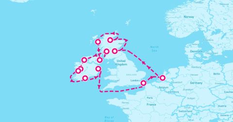 Cliffs of Moher Cruise Port - 14 Night Wild British Isles: Belfast With History Channel (Rotterdam Roundtrip)