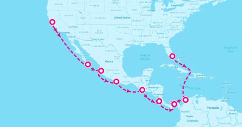 Panama City Cruise Port - 18 Night Panama Canal: Mexico & Costa Rica (Miami To San Francisco)