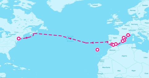 Motril Cruise Port - 15 Night Transatlantic: France & Spain (New York To Barcelona)