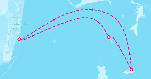 Miami Cruise Port - 3 Night Bahamas: Great Stirrup Cay & Nassau (Miami Roundtrip)