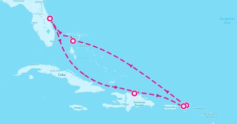 Puerto Plata Cruise Port - 7 Night Caribbean: Great Stirrup Cay & Dominican Republic (Port Canaveral Roundtrip)