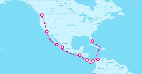 Puerto Quetzal Cruise Port - 23 Night Panama Canal: Mexico & Bahamas (Port Canaveral To Seattle)