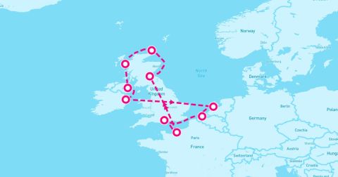 Newhaven Harbour Cruise Port - 11 Night British Isles: Ireland & Scotland (Southampton Roundtrip)