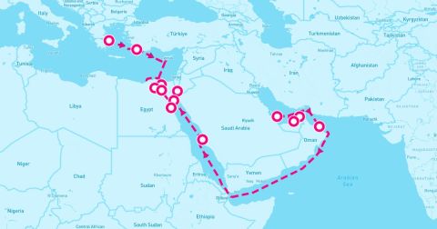 Sharm El Sheikh Cruise Port - 21 Night Greece Qatar Egypt & Jordan (Athens To Dubai)