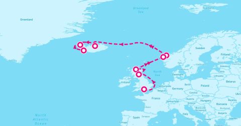Newhaven Harbour Cruise Port - 11 Night Northern Europe: Iceland Scotland & Norway (Southampton To Reykjavik)