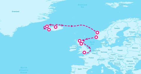 Newhaven Harbour Cruise Port - 10 Night Northern Europe: Iceland Scotland & Norway (Reykjavik To Southampton)