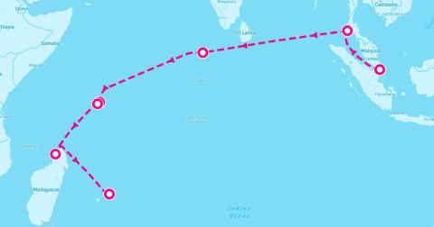La Digue Cruise Port - 16 Night Asia & Africa: Maldives Thailand & Seychelles (Singapore To Port Louis)