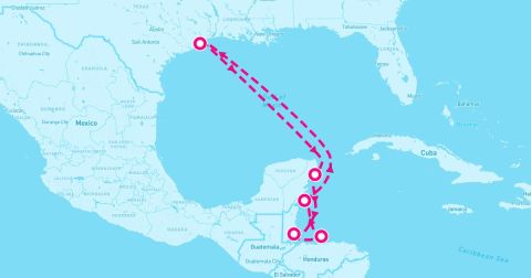 Coxen Hole Cruise Port - 7 Night Caribbean: Harvest Caye Cozumel & Roatan (Galveston Roundtrip)