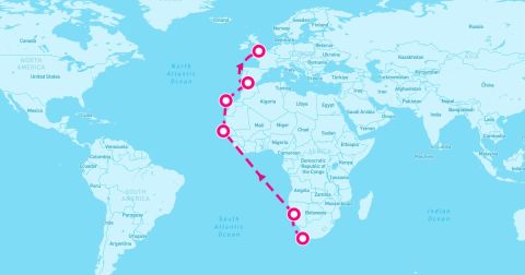 Tenerife Cruise Port - Cape Town To Southampton