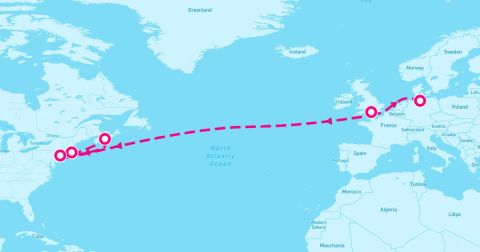 Newport Cruise Port - 23 Night Transatlantic Crossing With New England & Canada (Southampton To Hamburg)