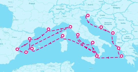 Valencia Cruise Port - 21 Night Adriatic & Western Mediterranean (Barcelona To Trieste)