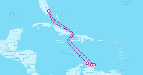 Kralendijk Cruise Port - 8 Night Southern Caribbean With Abc Islands (Ft. Lauderdale Roundtrip)