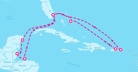 Princess Cays Cruise Port - 14 Night Eastern/Western Caribbean Adventurer (Ft. Lauderdale Roundtrip)