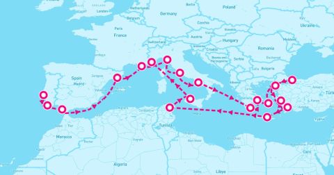 La Spezia Cruise Port - 23 Night Mediterranean Constellation (Lisbon To Monte Carlo)