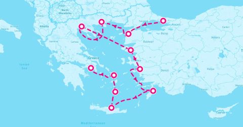 Lesbos Cruise Port - 10 Night Hellenic Explorer (Istanbul To Athens)