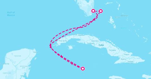 The Beach Club Cruise Port - 5 Night Cayman Isles & Bimini Beach Miles (Miami Roundtrip)