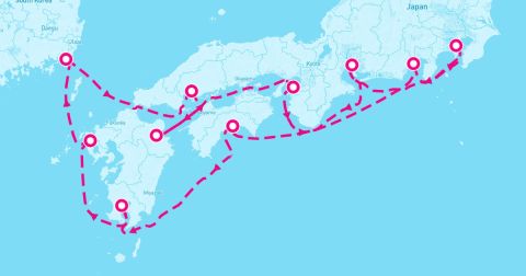 Sasebo Cruise Port - 10 Night Sumo Sake & Samurai (Yokohama Roundtrip)