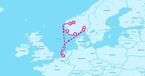 Cruise Sognefjord Cruise Port - 7 Night Norwegian Fjords With Sognefjord (Rotterdam Roundtrip)