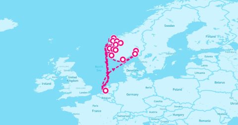 Odda Cruise Port - 14 Night Fjords Of Norway Collectors Voyage (Rotterdam Roundtrip)