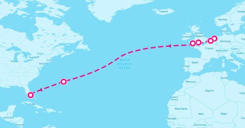 Portland Cruise Port - 13 Night Cultural Crossing With Brugge & Falmouth (Amsterdam To Ft. Lauderdale)