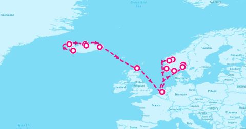 Cruising Isafjardurdjur Cruise Port - 14 Night Fjords Of Norway & Iceland With History Channel (Rotterdam To Reykjavik)