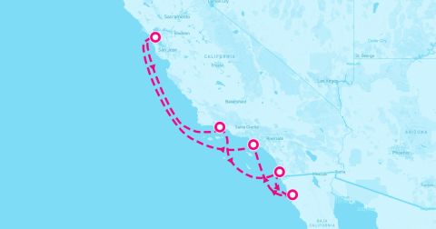 Santa Barbara Cruise Port - 7 Night Classic California Coast (Los Angeles Roundtrip)