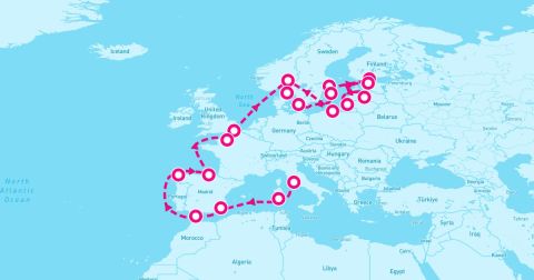 Copenhagen Cruise Port - 26 Night Grand European Explorer (Rome To Copenhagen)