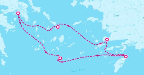 Souda Cruise Port - 7 Night Greek Island Glow (Athens Roundtrip)