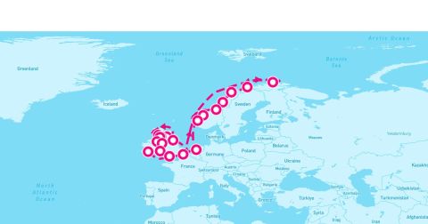 Bronnoysund Cruise Port - 28 Night Midnight Sun Midsummer & The British Isles (Dover Roundtrip)