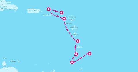 Soper's Hole Cruise Port - 7 Night Yachtmans Caribbean (Philipsburg To Bridgetown)