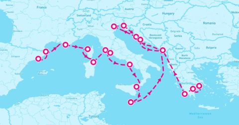 Pylos Cruise Port - 21 Night Mediterranean Mosaic: Spain France Italy & Greece (Barcelona To Athens)