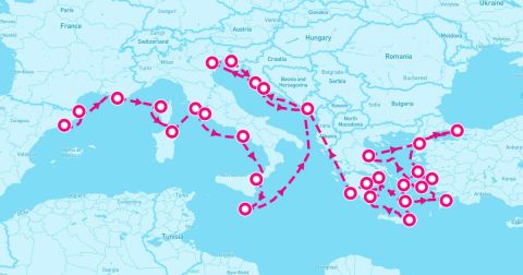 Pylos Cruise Port - 35 Night Ultimate Mediterranean: From Spain To Turkey (Barcelona To Athens)