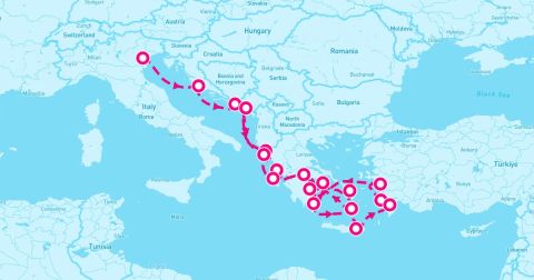 Itea Cruise Port - 21 Night Ephesus Adriatic Grecian Gems & Dalmatian Coast (Fusina To Dubrovnik)