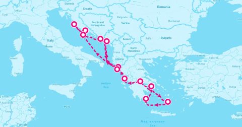 Vis Island Cruise Port - 14 Night Grecian Gems & Dalmatian Delights (Athens To Dubrovnik)